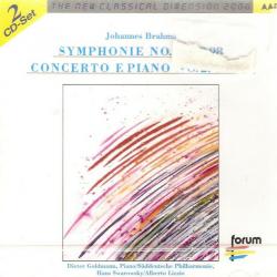 BRAHMS Symphonie No. 4, Op. 98 - Concerto F. Piano No. 2, Op. 83 Фирменный CD 