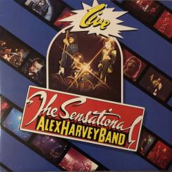 SENSATIONAL ALEX HARVEY BAND LIVE Виниловая пластинка 