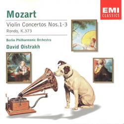 MOZART Violin Concertos Nos. 1-3 · Rondo, K.373 Фирменный CD 