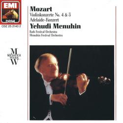 MOZART Violinkonzerte No. 4 & 5 / Adelaide-Konzert Фирменный CD 