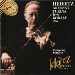 HEIFETZ   ARENSKY   KODALY   TURINA TRIOS / DUO Фирменный CD 