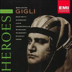 BENIAMINO GIGLI HEROES Фирменный CD 