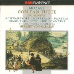 MOZART Cosi Fan Tutte (Highlights) Фирменный CD 