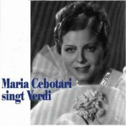 MARIA CEBOTARI Maria Cebotari singt Vedi Фирменный CD 