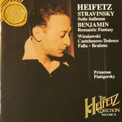 HEIFETZ Suite Italienne / Romantic Fantasy Фирменный CD 