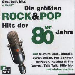 VARIOUS Greatest Hits Of The 80's - Die Größten Rock & Pop Hits Der 80er Jahre CD-Box 