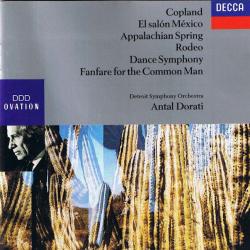 COPLAND El Salón México / Appalachian Spring / Rodeo / Dance Symphony / Fanfare For The Common Man Фирменный CD 