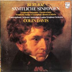 BERLIOZ Sämtliche Sinfonien (Symphonie Fantastique - Harold En Italie / Symphonie Funèbre Et Triomphale - Roméo Et Juliette) LP-BOX 