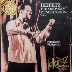 HEIFETZ TCHAIKOVSKY MENDELSSOHN TRIOS Фирменный CD 