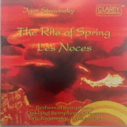 STRAVINSKY - REDWOOD SYMPHONY THE RITE OF SPRING LES NOCES Фирменный CD 