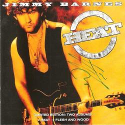 JIMMY BARNES Heat / Flesh And Wood Фирменный CD 