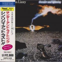 THIN LIZZY THUNDER AND LIGHTNING Фирменный CD 