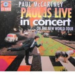 PAUL MCCARTNEY PAUL IS LIVE IN CONCERT ON THE NEW WORLD TOUR Фирменный CD 