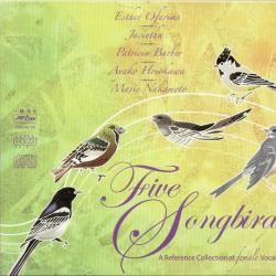 FIVE SONGBIRDS A REFERENCE COLLECTION OF FEMALE VOCALISTS Фирменный CD 