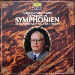 MOZART DIE VIER SPATEN SYMPHONIEN LP-BOX 