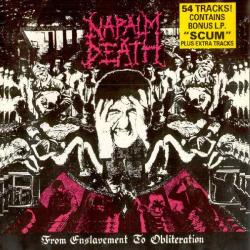 NAPALM DEATH FROM ENSLAVEMENT TO OBLITERATION Фирменный CD 