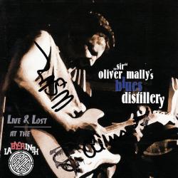 SIR OLIVER MALLY'S BLUES DISFILLERY LIVE & LOST AT THE LABYRINTH Фирменный CD 
