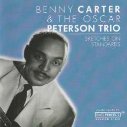 Benny Carter & The Oscar Peterson Trio Sketches On Standards Фирменный CD 