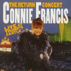 CONNIE FRANCIS The Return Concert Live At Trump's Castle Фирменный CD 