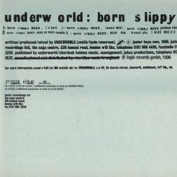 UNDERWORLD Born Slippy Фирменный CD 