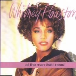 WHITNEY HOUSTON All The Man That I Need Фирменный CD 