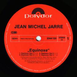 JEAN-MICHEL JARRE Equinoxe Виниловая пластинка 