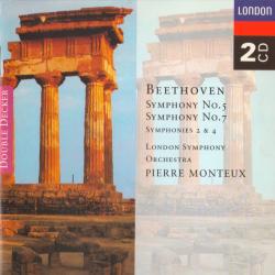 BEETHOVEN Symphony No.5 • Symphony No.7 • Symphonies 2 & 4 Фирменный CD 