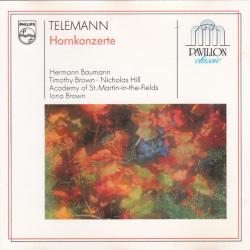 TELEMANN Hornkonzerte Фирменный CD 