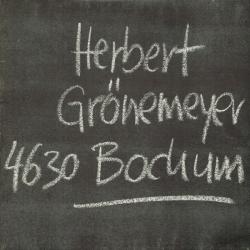 Herbert Grönemeyer 4630 Bochum Виниловая пластинка 