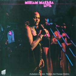 MIRIAM MAKEBA LIVE Виниловая пластинка 