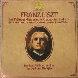 LISZT Les Préludes • Ungarische Rhapsodien 2 • 4&5, Tasso-Lamento E Trionfo • Mazeppa • Mephisto Walzer LP-BOX 