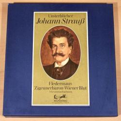 STRAUSS Fledermaus / Zigeunerbaron / Wiener Blut LP-BOX 