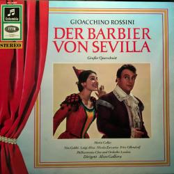 MARIA CALLAS Der Barbier Von Sevilla - Großer Querschnitt Виниловая пластинка 