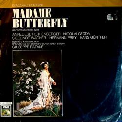 PUCCINI Madame Butterfly - Großer Opernquerschnitt In Deutscher Sprache Виниловая пластинка 