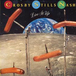 CROSBY, STILLS & NASH Live It Up Виниловая пластинка 