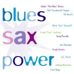 VARIOUS BLUES SAX POWER Фирменный CD 