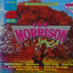 VAN MORRISON LIVE USA Фирменный CD 