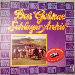 VARIOUS DAS GOLDENE SCHLAGER - ARCHIV  1974 Виниловая пластинка 