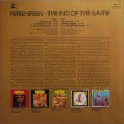 PETER GREEN END OF THE GAME Виниловая пластинка 