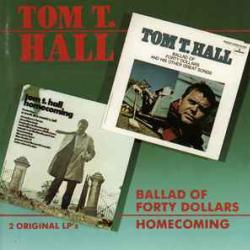 TOM T. HALL BALLAD OF FORTY DOLLARS / HOMECOMING Фирменный CD 