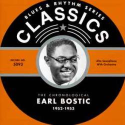 EARL BOSTIC 1952-1953 Фирменный CD 
