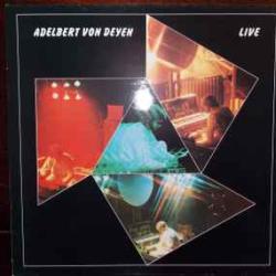 ADELBERT VON DEYEN LIVE Виниловая пластинка 