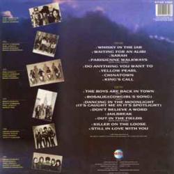 PHIL LYNOTT AND THIN LIZZY BEST OF Виниловая пластинка 