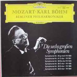 MOZART DIE SECHS GROSSEN SYMPHONIEN LP-BOX 