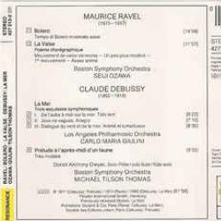 RAVEL DEBUSSY BOLERO LA MER LA VALSE Фирменный CD 