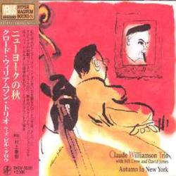 CLAUDE WILLIAMSON TRIO AUTUMN IN NEW YORK Фирменный CD 