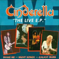 CINDERELLA LIVE E.P. Виниловая пластинка 