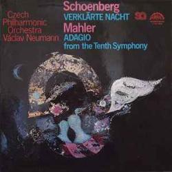 CZECH PHILHARMONIC ORCHESTRA SCHOENBERG VERKLARTE NACHT MAHLER ADAGIO FROM THE TENTH SYMPHONY Виниловая пластинка 