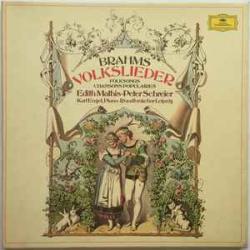 BRAHMS Volkslieder LP-BOX 