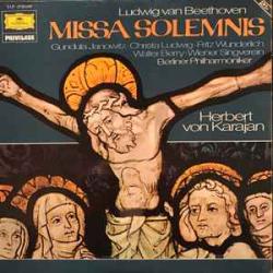 BEETHOVEN MISSA SOLEMNIS Виниловая пластинка 